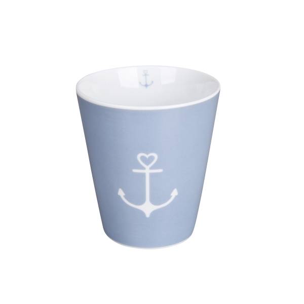 MUG ANCHOR DUSTY BLUE